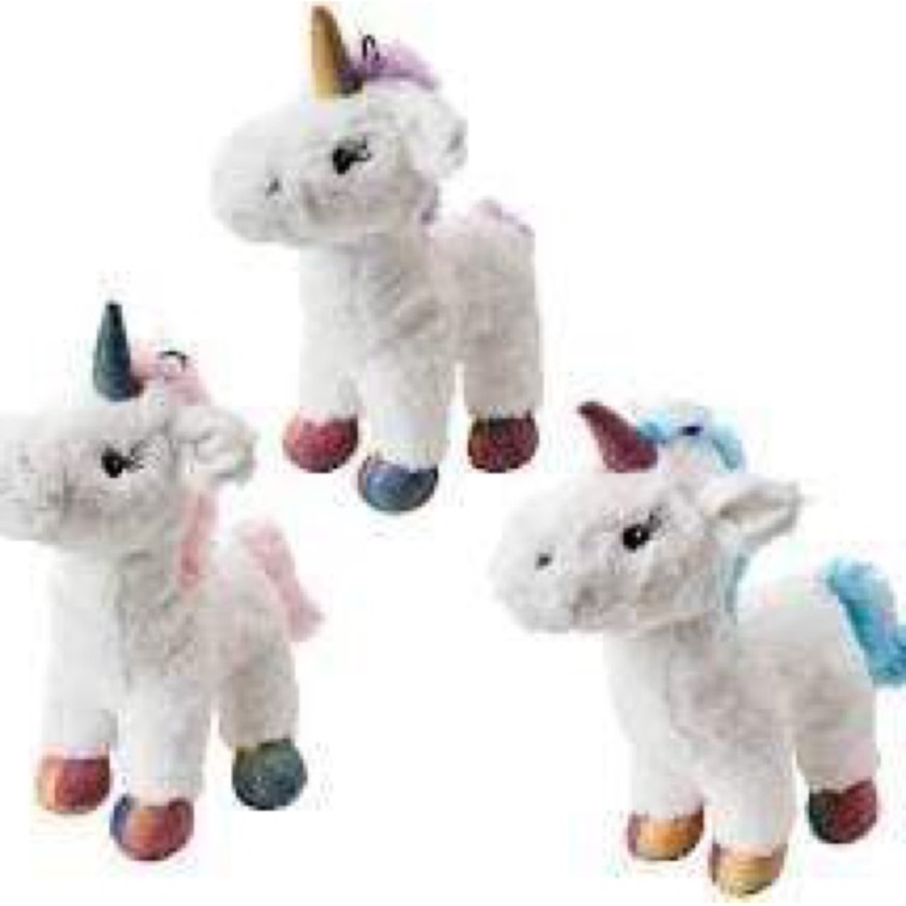 SPOT Ethical Pet Luna-corn Plush Dog Toy - new with tags
